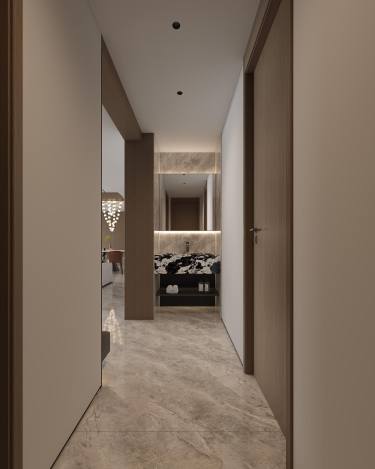 215平现代极简卧室