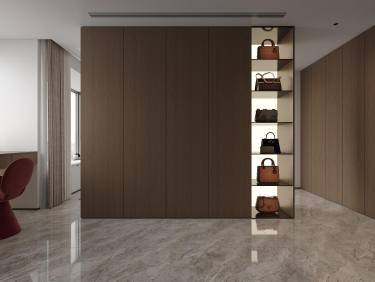 215平现代极简卧室