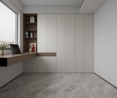 215平现代极简卧室