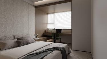 215平现代极简卧室