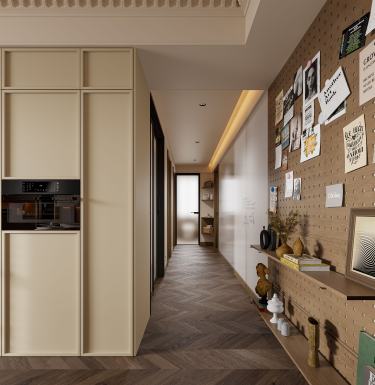 115平美拉德复古风餐厅