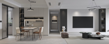 140平现代简约客厅