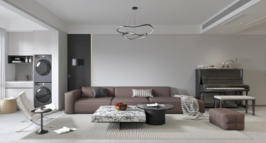 140平现代简约客厅