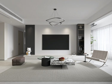 140平现代简约客厅