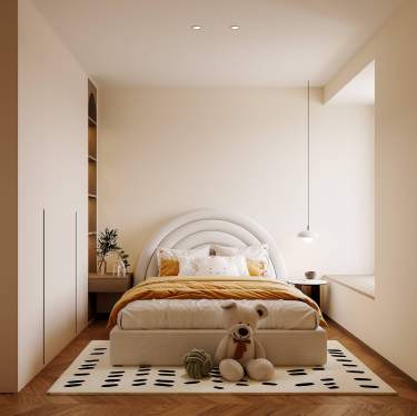 154平美拉德复古风卧室