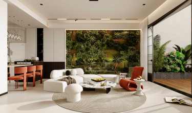 185平新混搭风客厅