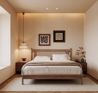 154平美拉德复古风卧室