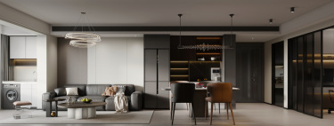 116平现代简约客厅