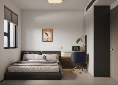 116平现代简约卧室