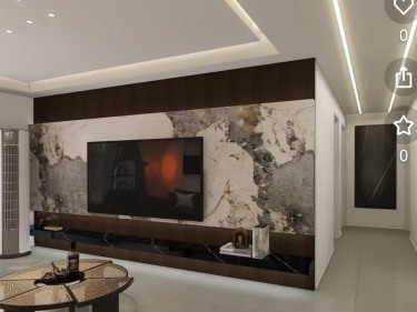 120平新混搭风客厅