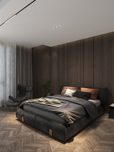 358平现代极简卧室