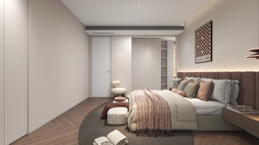 358平现代极简卧室