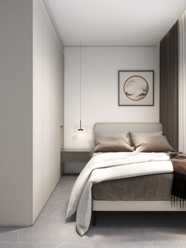 358平现代极简卧室