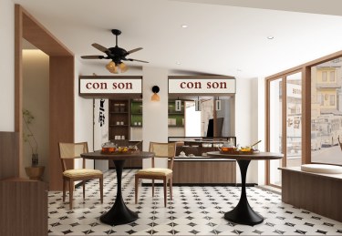 50平新混搭风餐厅