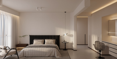 151平新混搭风卧室