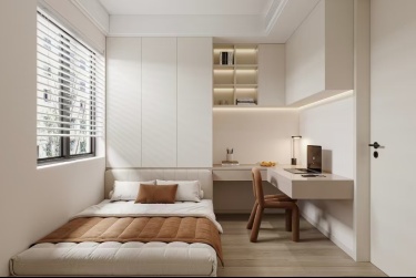 115平奶油风卧室