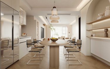 168平奶油风餐厅