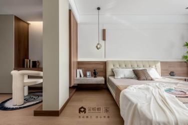 170平现代极简卧室