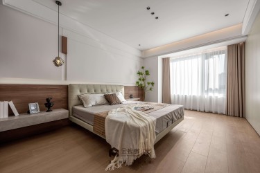 170平现代极简卧室