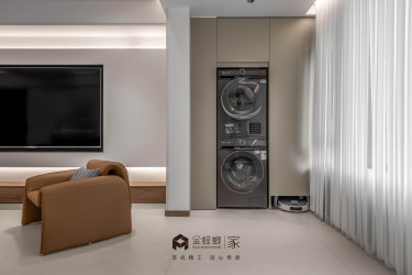 170平现代极简客厅