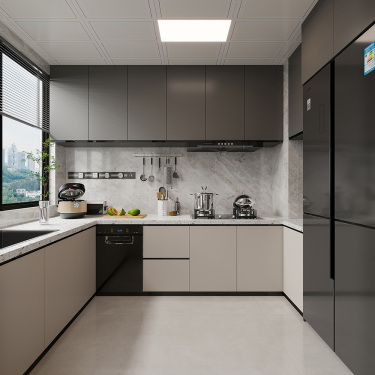 167平现代极简餐厅