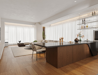 202平现代极简餐厅