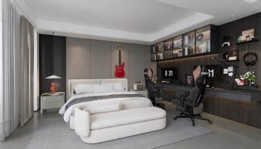 228平新混搭风卧室