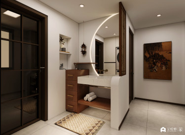 178平雅致新中卫生间