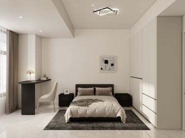 107平现代简约儿童房