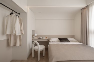 115平奶油风卧室