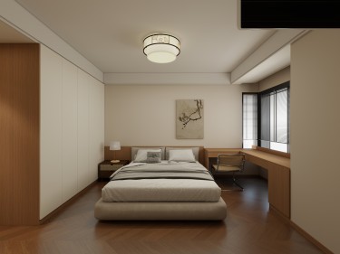 169平新混搭风卧室