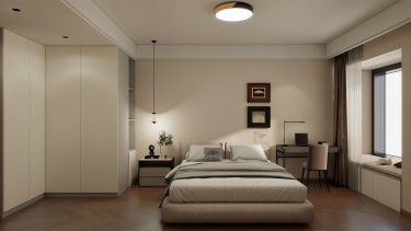 169平新混搭风卧室