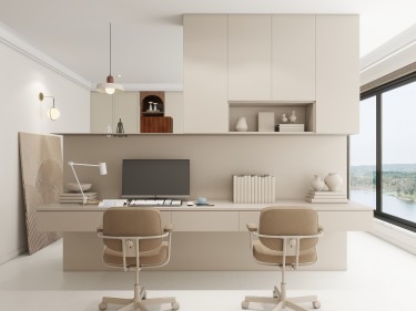 170平奶油风卧室