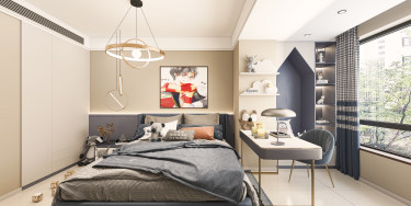 260平美拉德复古风卧室