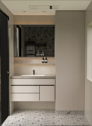 87平奶油风卧室