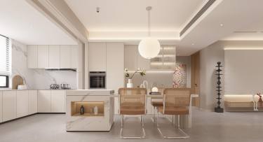 138平奶油风餐厅