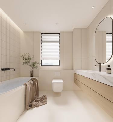 138平奶油风卧室