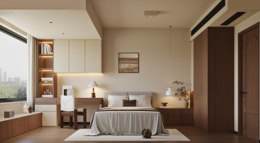 141平美拉德复古风卧室