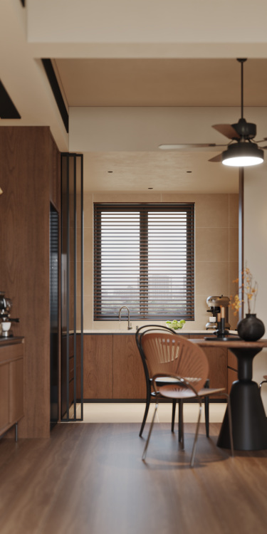 141平美拉德复古风餐厅