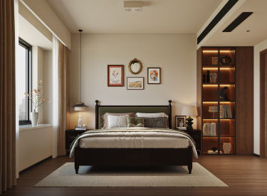 141平美拉德复古风卧室