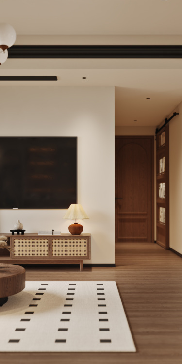 141平美拉德复古风客厅