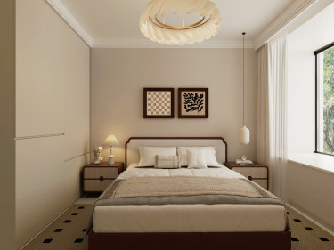 180平奶油风卧室