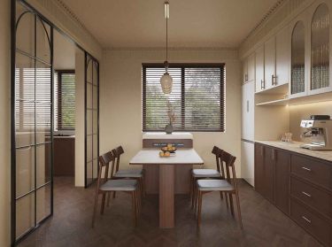 148平美拉德复古风餐厅