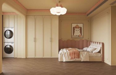 148平美拉德复古风卧室