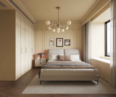 148平美拉德复古风卧室