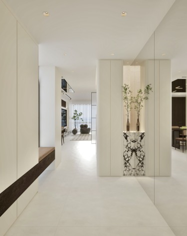 110平新混搭风玄关