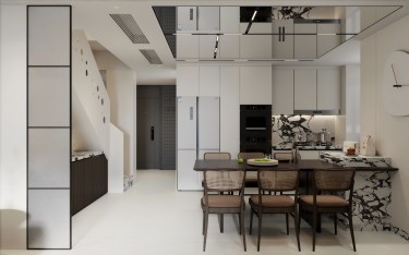 110平新混搭风餐厅