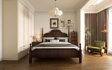 79平美拉德复古风餐厅