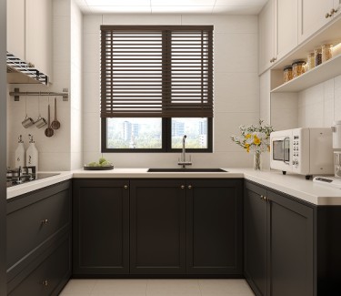 79平美拉德复古风客厅