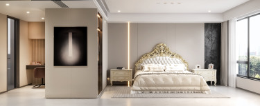 260平现代极简餐厅